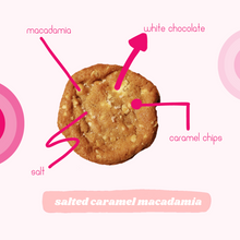 Load image into Gallery viewer, Salted Caramel Macadamia Cookies