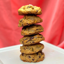 Load image into Gallery viewer, Salted Chocolate Pistachio Cookies