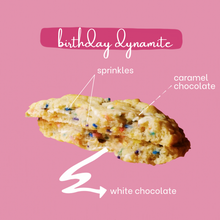 Load image into Gallery viewer, Birthday Dynamite Cookies (PRE-ORDER)

